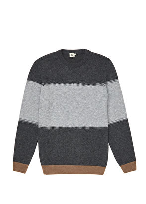 Beymen Club Anthracite Wool Sweater - 8