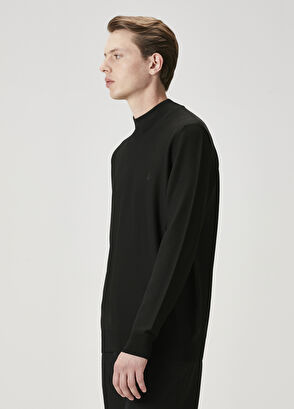 Beymen Club Siyah Yarım Balıkçı Yaka Kazak - 4