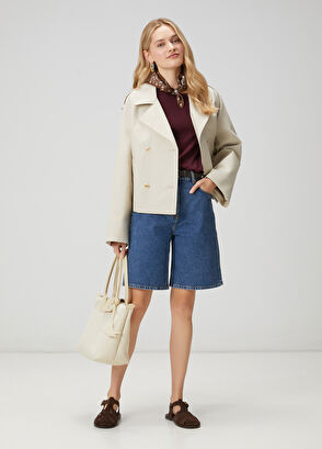 Beymen Club Mürdüm Basic T-shirt - 3