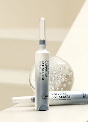 Village 11 Factory Hydro Boost Caffeine Eye Under Eye Under Eye Bags Caffeine Eye Serum With Cold Metal Head For Bruises - 7