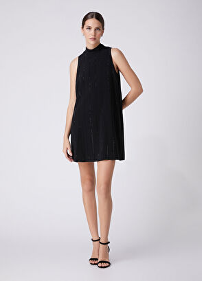 Beymen Club Black Mini Evening Dress - 4