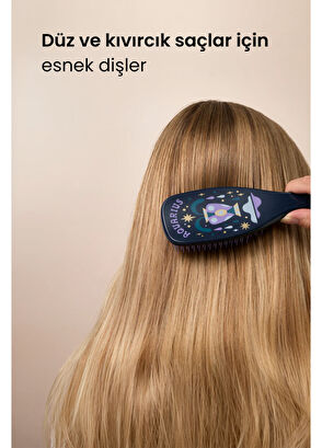 Tangle Teezer Zodiac The Ultimate Detangler Aquarius Aquarius Straight & Curly Hair Hair Detangling Comb - 5