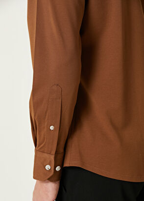 Beymen Club Deve Tüyü Logolu Gömlek - 7