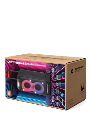 JBL PartyBox Stage320  Bluetooth 5.0 IPX4 Suya Dayanıklı Karaoke Gitar/Mikrofon Girişli Bluetooth Hoparlör - 8