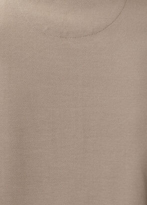 Beymen Club Mink Polo Zippered T-Shirt - 6