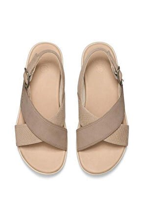 Keen Elle Luxe Backstrap Plaza Taupe Brindle Women's Sandals - 4