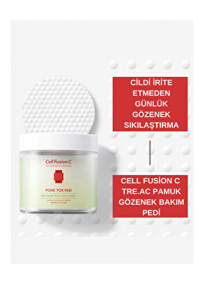 Cell Fusion C Pore Tox Pad Gözenek Bakım Pedi 60 Adet - 5