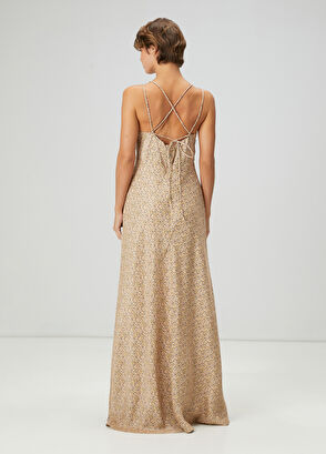 Beymen Club Pink Floral Lace Maxi Dress - 5