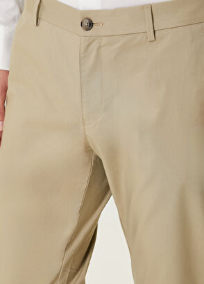 Beymen Club Dark Beige Chino Pants - 4