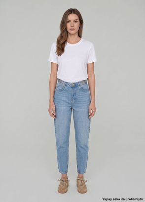 Beymen Club Mavi Gold Aksesuarlı Jean Pantolon - 9