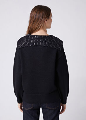 Beymen Club Navy Blue Hotfix Sweater - 6