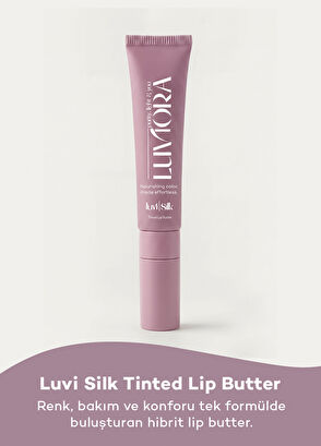 Luviora Organics Tinted Lip Butter Yoğun Bakım Renkli Dudak Balmı 15 ml - 4