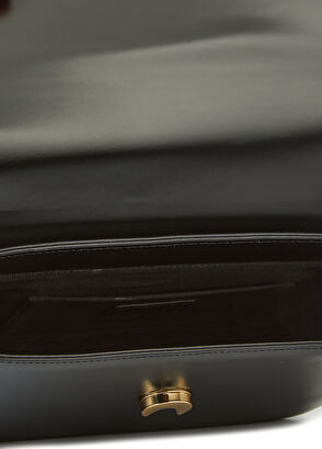 Beymen Club Siyah Logo Detaylı Kadın Deri Çanta - 6