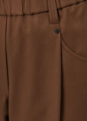 Brunello Cucinelli Brown Pleated Pants - 6