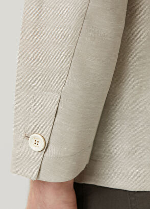 Moorer Beige Wool Jacket - 6