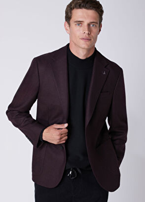 Beymen Club Plum Wool Jacket - 5