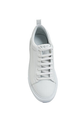 Beymen Club White Mens Leather Sneakers - 4