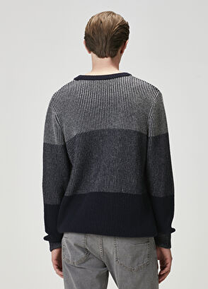 Beymen Club Lacivert Gri Kazak - 5