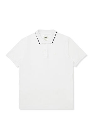 Beymen Club Slim Fit Beyaz Polo Yaka Pike T-shirt - 7