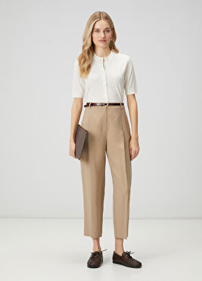 Beymen Club Kırık Beyaz İpek Karışımlı Hırka - 3