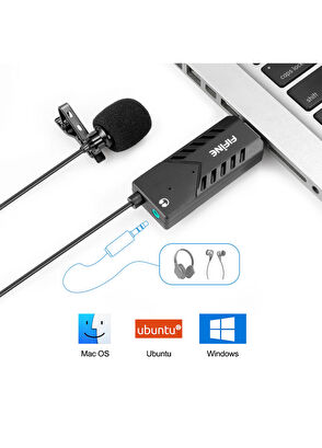 Fifine K053 Usb Siyah Yaka Mikrofonu - 4