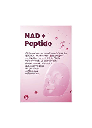 Dermal Seoul Face NAD+ Peptide Hydrogel Moisturizer & Rose Rose Melting Glow Mask - 6