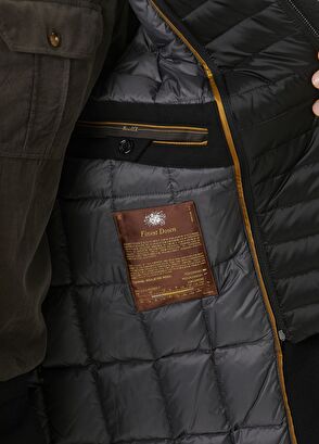 Moorer Siyah Yün Kruvaze Palto - 9