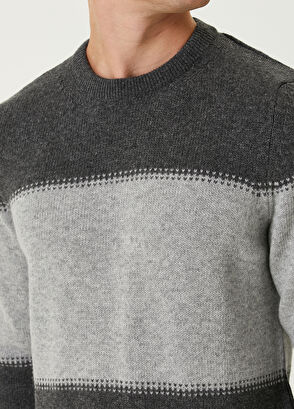 Beymen Club Anthracite Wool Sweater - 6