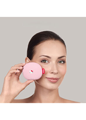 Geske Sonic Facial Brush Pembe 4'ü 1 Arada Yüz Fırçası Cilt Temizleme Cihazı - 4