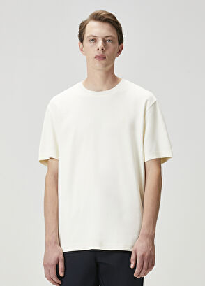 Beymen Club Relax Fit Cream T-Shirt - 3
