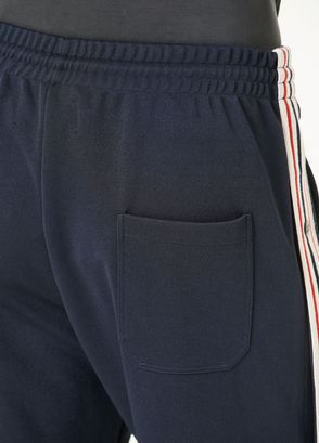 Golden Goose Dark Blue Stripe Jacquard Sweatpants - 5