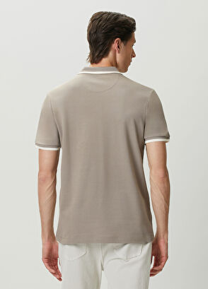 Beymen Club Vizon Ekru Polo Yaka T-shirt - 4