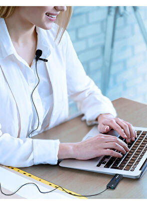 Fifine K053 Usb Siyah Yaka Mikrofonu - 6