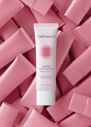 Cell Fusion C Toning Tone Up SPF50+ Güneş Kremi 50 gr - 5
