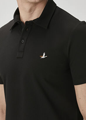 Beymen Club Comfort Fit Siyah Polo Yaka T-shirt - 6