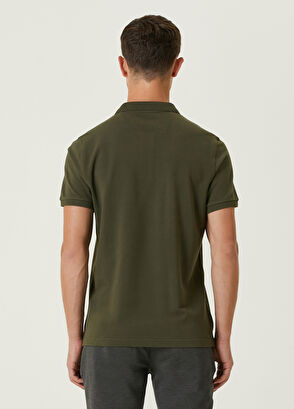 Beymen Club Comfort Fit Haki Petek Dokulu T-shirt - 5