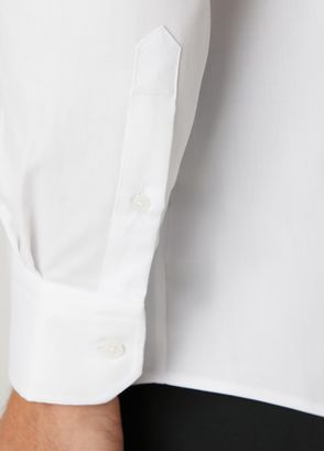Beymen Bes Custom Fit Beyaz Gömlek - 8