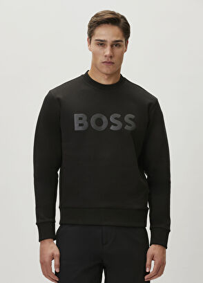 Boss Siyah Sweatshirt - 3