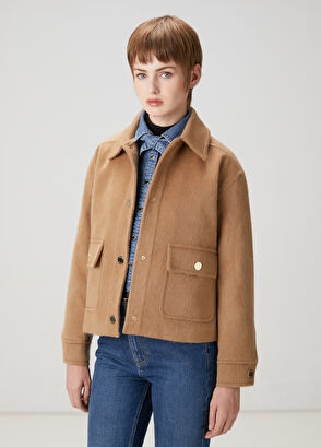 Beymen Club Camel Wool Jacket - 3