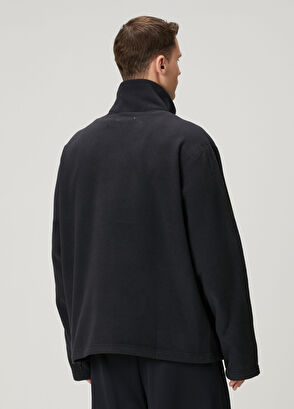 MM6 x Salomon Boxy Fit Hooded Fleece Sweatshirt - 4