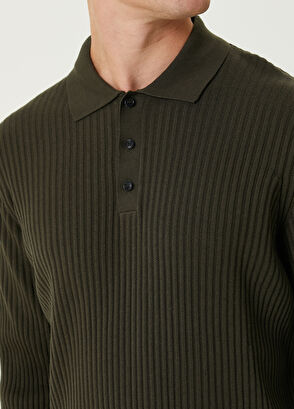 Beymen Club Khaki Polo Neck Knitwear - 6