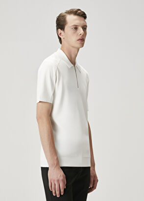 Beymen Club Off-White Short-Sleeved Knitwear - 4