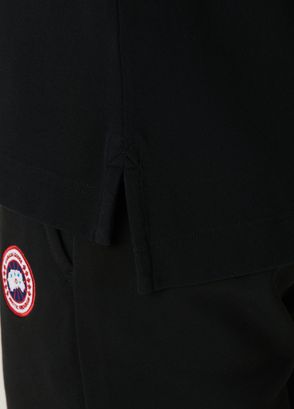 Canada Goose Beckley Siyah Polo Yaka T-shirt - 6