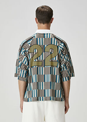 Reebok Soccer Patterned Polo T-Shirt - 4