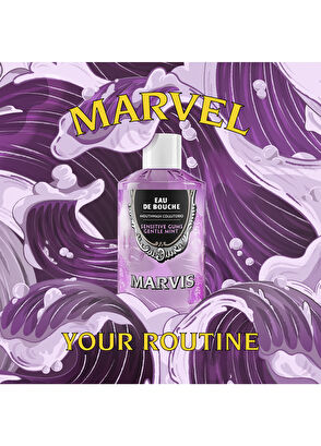 Marvis Sensitive Gums Gentle Mint Ağız Çalkalama Suyu 400 ml - 4