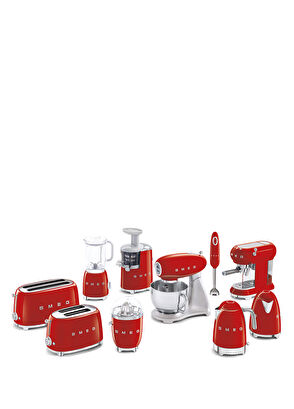 Smeg Kırmızı Espresso Kahve Makinesi - 6