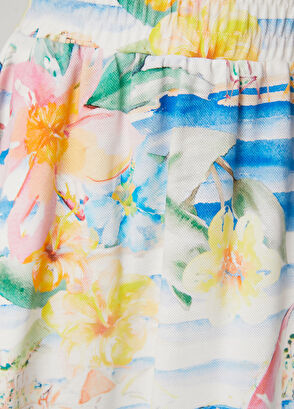 Beymen Club Hawaiian print short skirt - 6