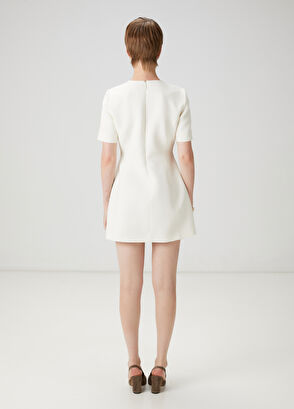 Beymen Club Ecru Mini Dress - 5