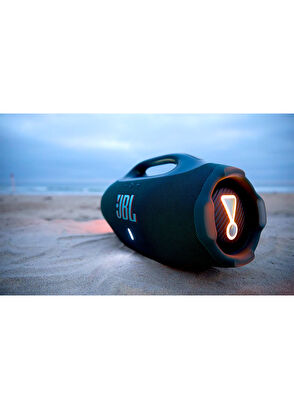 JBL Boombox 4 Mavi IP67 Bluetooth Hoparlör  - 5