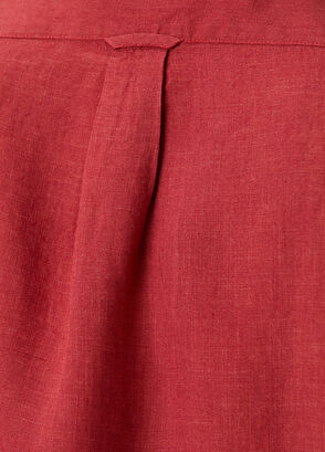 Beymen Club Cherry Comfort Fit Linen Shirt - 9